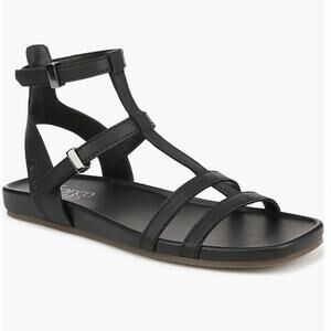 New FRANCO SART0 Evan Ankle Strap Gladiator Sandal in Black Women’s SIZE 8.5